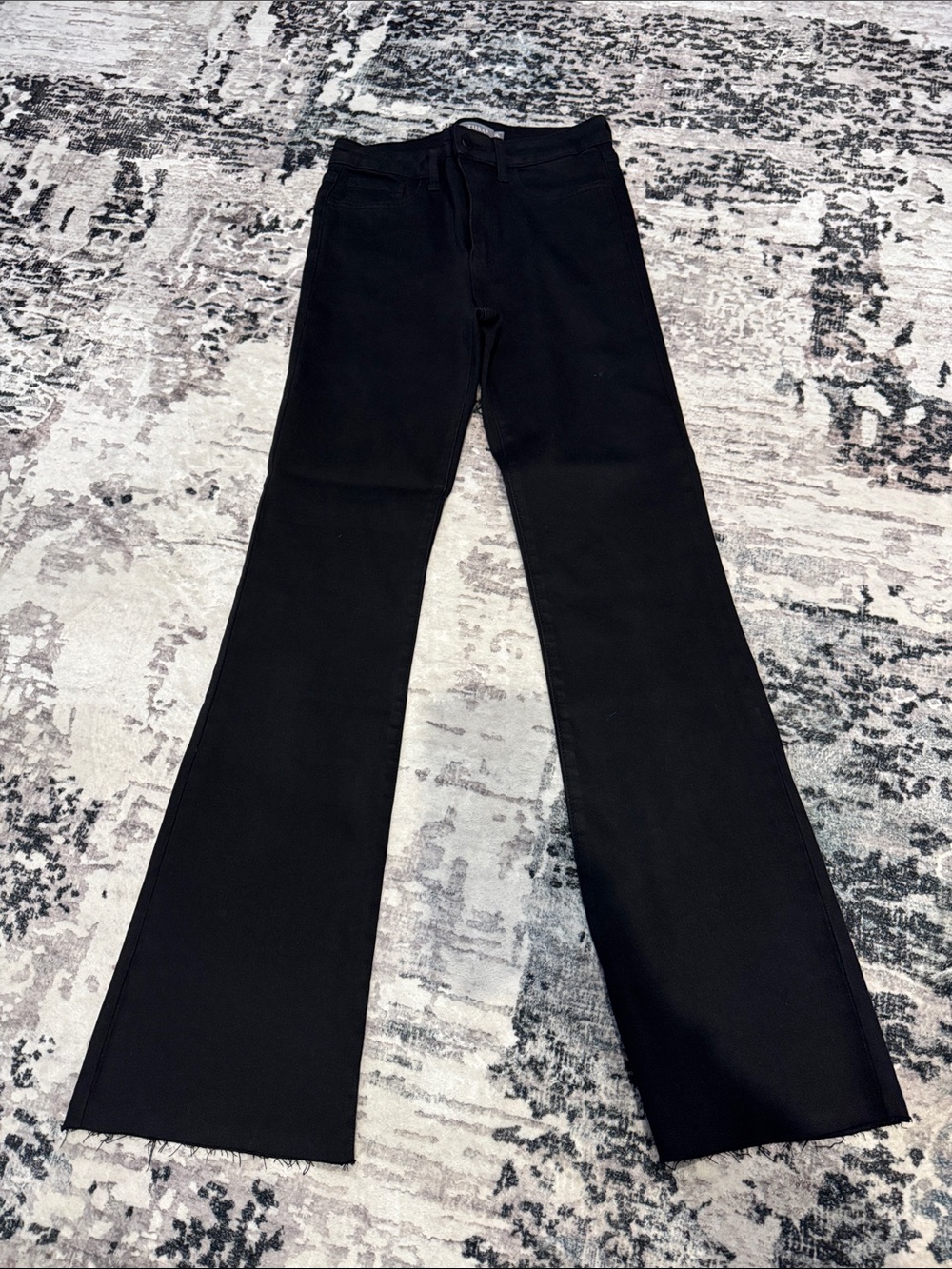 Women’s JUST USA black Flared Jeans - Classic High-Rise Style NWOT Size 6/28